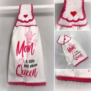 Handmade Crochet Kitchen Towel Home Decoration